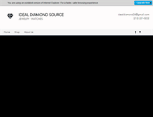 Tablet Screenshot of diamondsourcenewyork.com